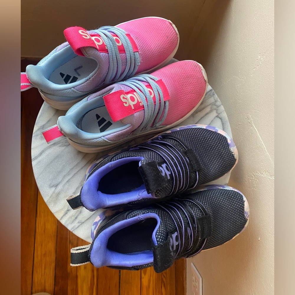 Adidas Kids cloud form sneakers bundle size 13k